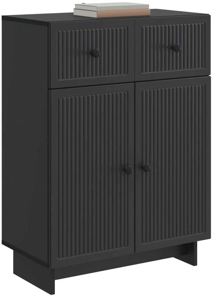 Kabalas Juoda 66 x 34,5 x 90 cm Apdirbta mediena