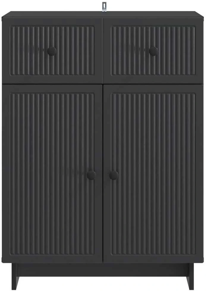 Kabalas Juoda 66 x 34,5 x 90 cm Apdirbta mediena