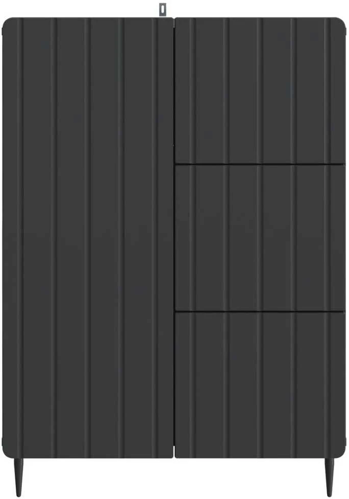 Kabalas Juoda 66 x 34,5 x 91,5 cm Apdirbta mediena