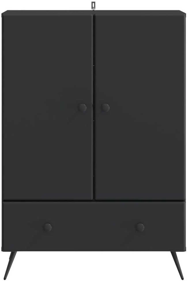 Kabalas Juoda 66 x 34,5 x 95 cm Apdirbta mediena