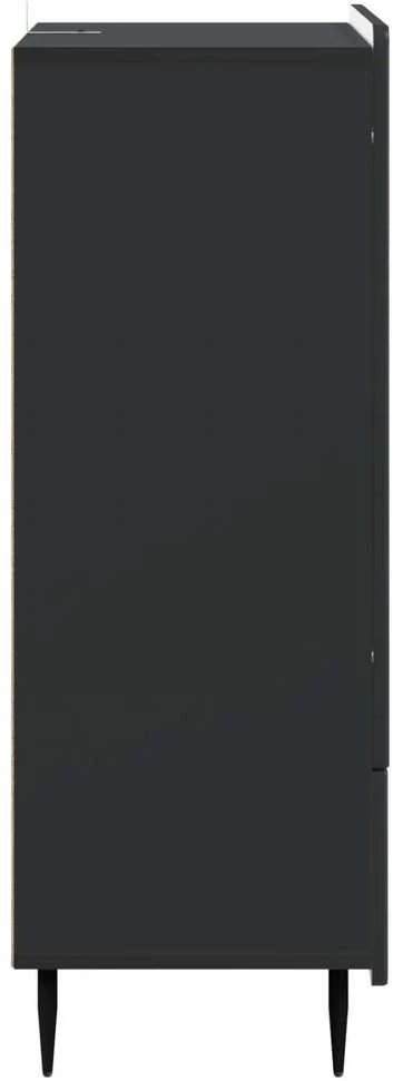 Kabalas Juoda 66 x 34,5 x 97 cm Apdirbta mediena