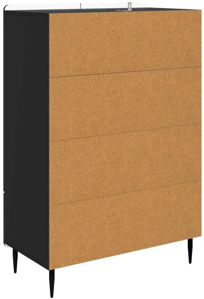 Kabalas Juoda 66 x 34,5 x 97 cm Apdirbta mediena