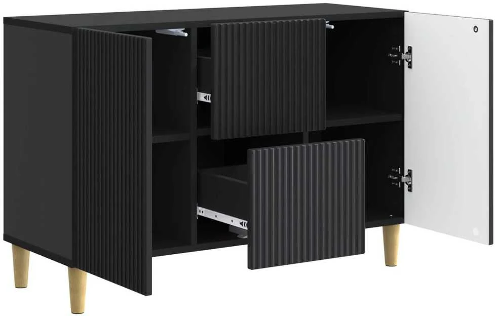 Kabalas Juoda 89 x 34,5 x 60 cm Apdirbta mediena
