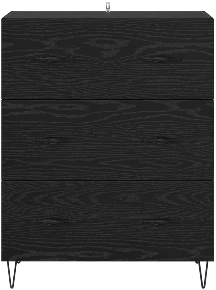 Kabalas su stalčių Juodas ąžuolas 69,5 x 34 x 90 cm