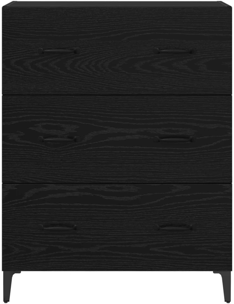 Kabalas su stalčių Juodas ąžuolas 69,5 x 34 x 90 cm