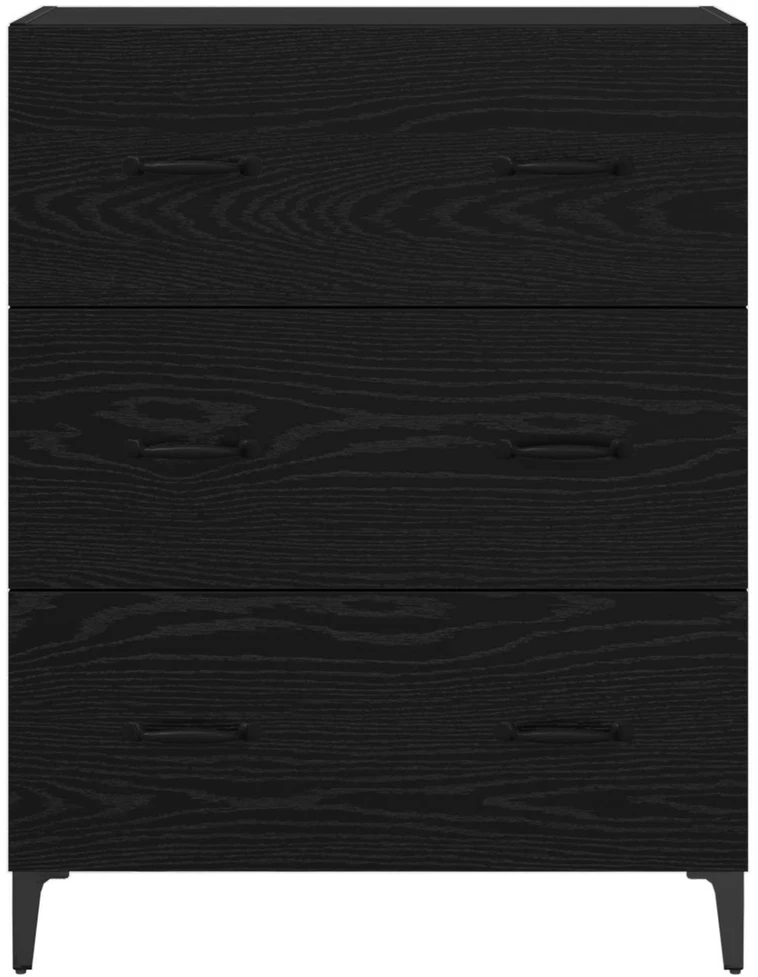 Kabalas su stalčių Juodas ąžuolas 69,5 x 34 x 90 cm