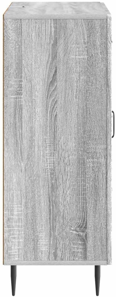 Kabalas su stalčių Pilka sonoma ąžuolo 66 x 34,5 x 89,5 cm