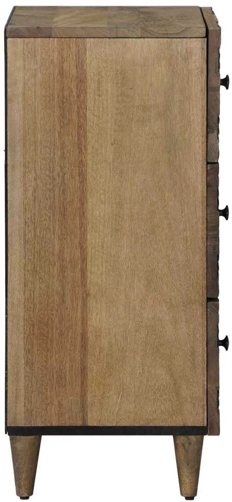 Kabalas Ruda 40 x 33,5 x 75 cm Kietas mango medis