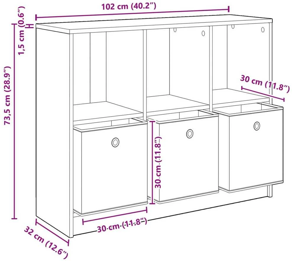 Kabalas Senas medis 102 x 32 x 73,5 cm