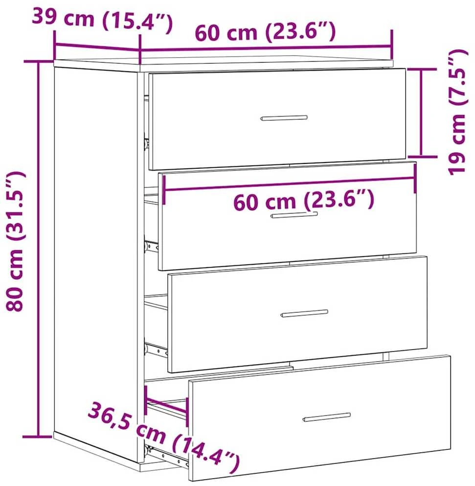 Kabalas Senas medis 60 x 39 x 80 cm Apdirbta mediena