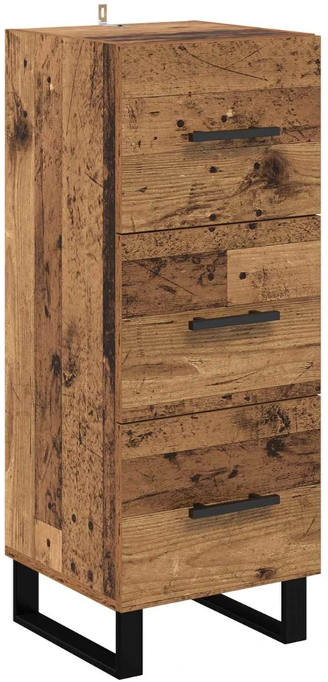Kabalas su stalčių Senovinis medis 34,5 x 34 x 90 cm