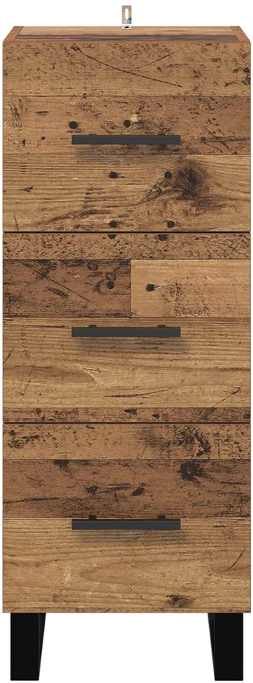 Kabalas su stalčių Senovinis medis 34,5 x 34 x 90 cm