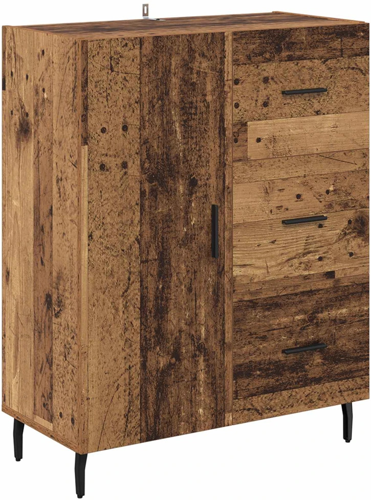 Kabalas su stalčių Senovinis medis 69,5 x 34 x 90 cm