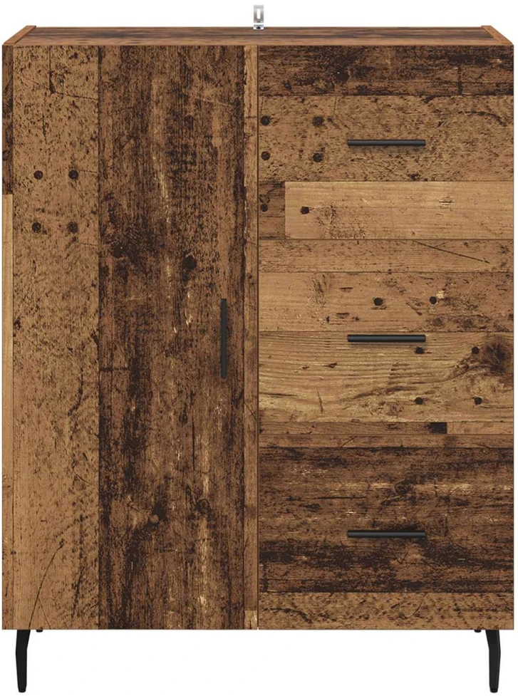 Kabalas su stalčių Senovinis medis 69,5 x 34 x 90 cm