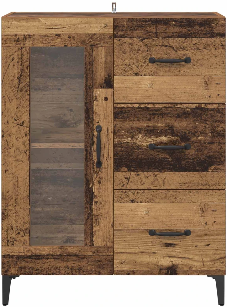 Kabalas su stalčių Senovinis medis 69,5 x 34 x 90 cm