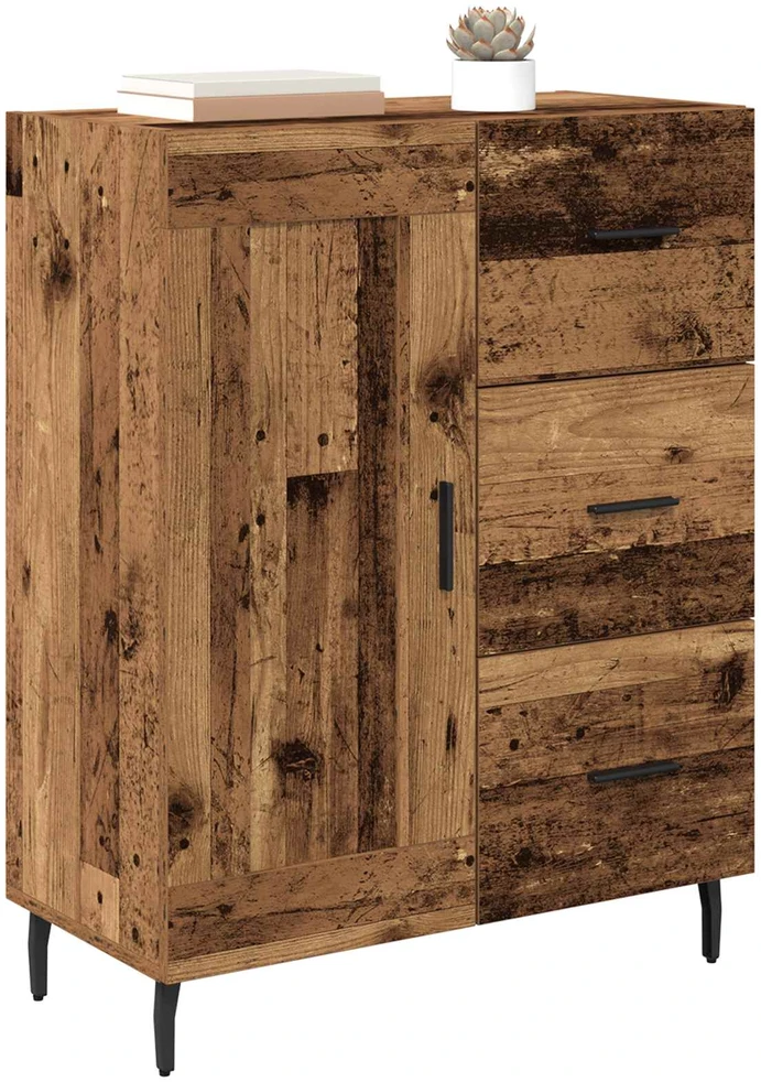 Kabalas su stalčių Senovinis medis 69,5 x 34 x 90 cm