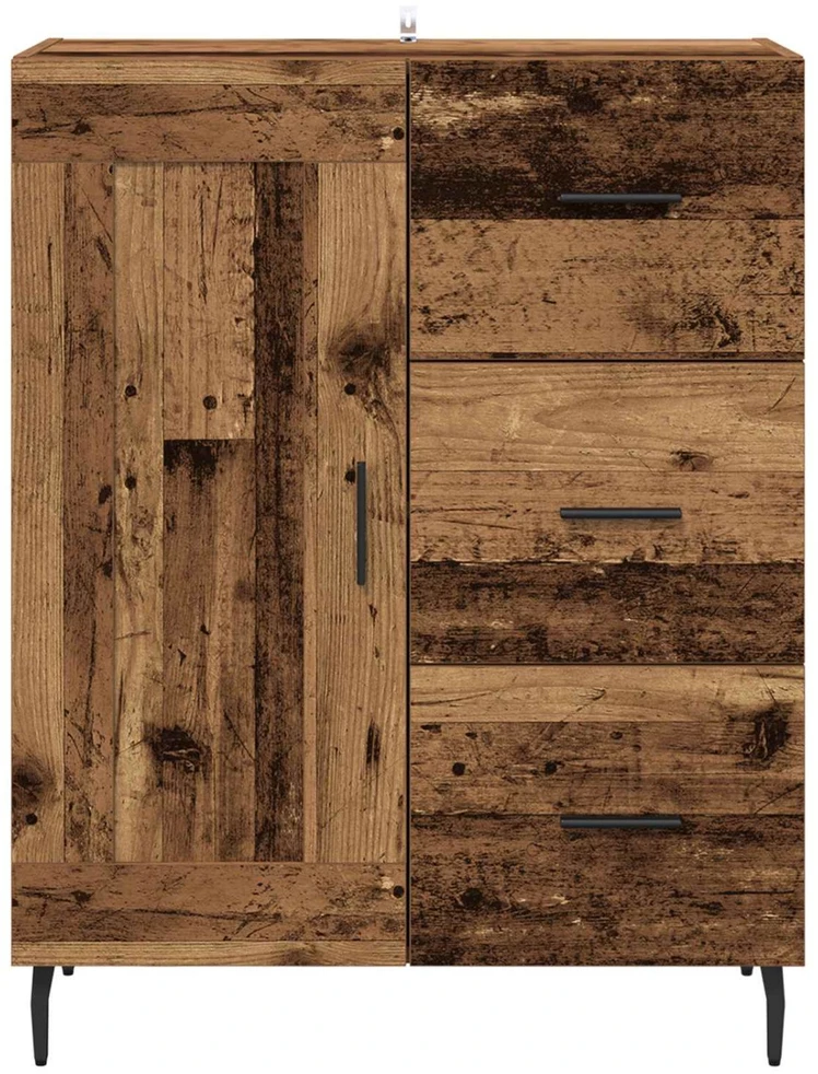 Kabalas su stalčių Senovinis medis 69,5 x 34 x 90 cm