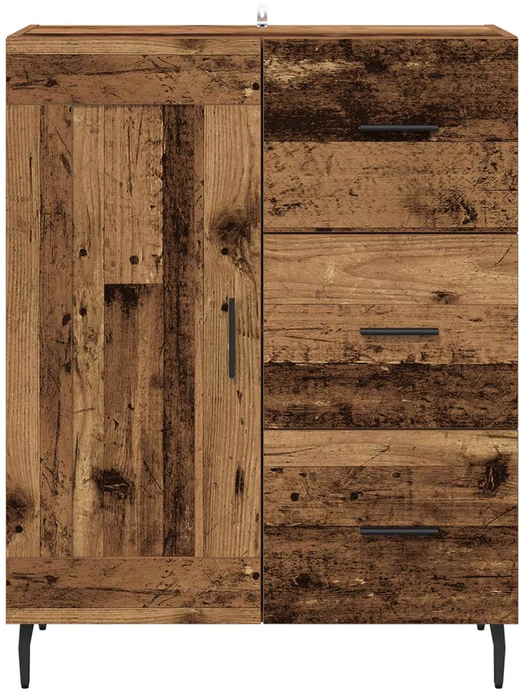 Kabalas su stalčių Senovinis medis 69,5 x 34 x 90 cm