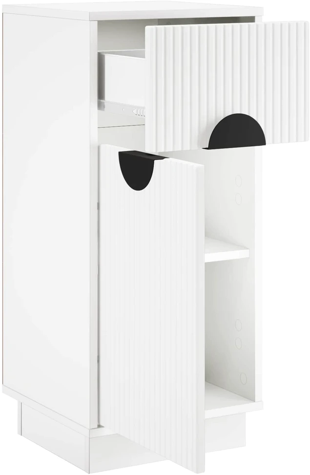 Kabalas VENRAY Balta 35 x 33 x 77,5 cm Apdirbta mediena