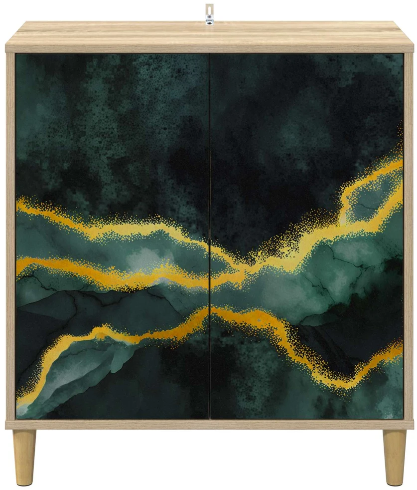 Kabalas WIJHE Sonoma ąžuolo 69 x 33 x 75 cm Apdirbta mediena