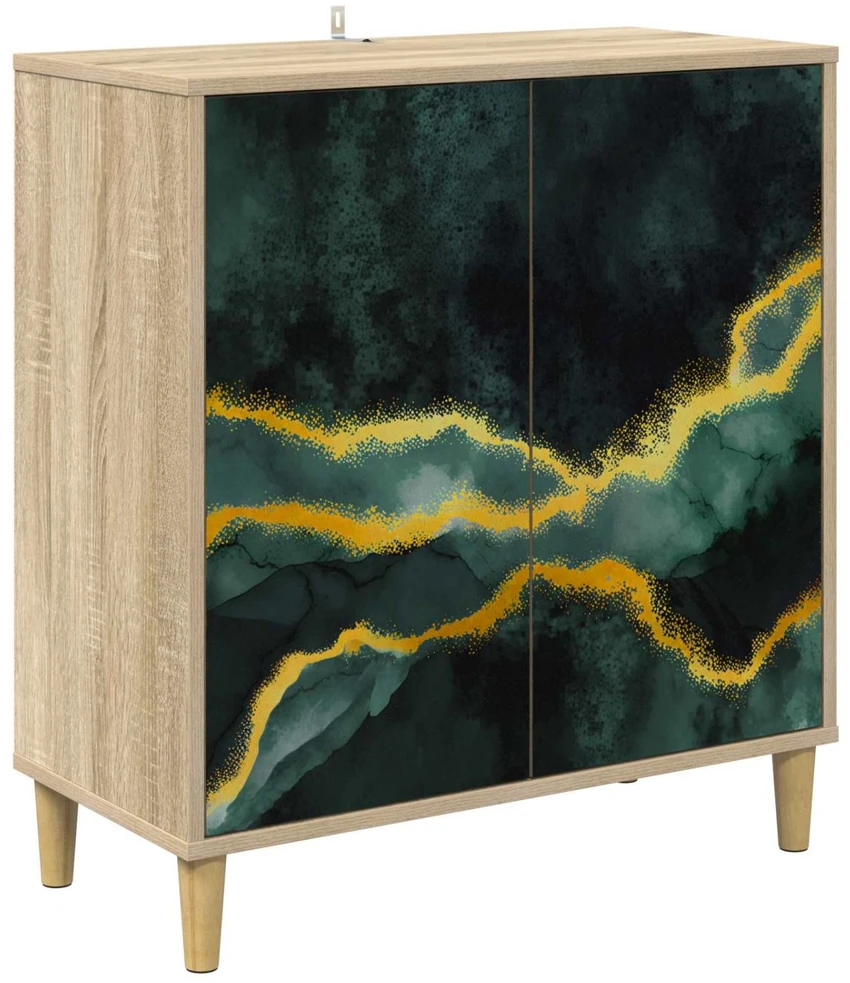 Kabalas WIJHE Sonoma ąžuolo 69 x 33 x 75 cm Apdirbta mediena