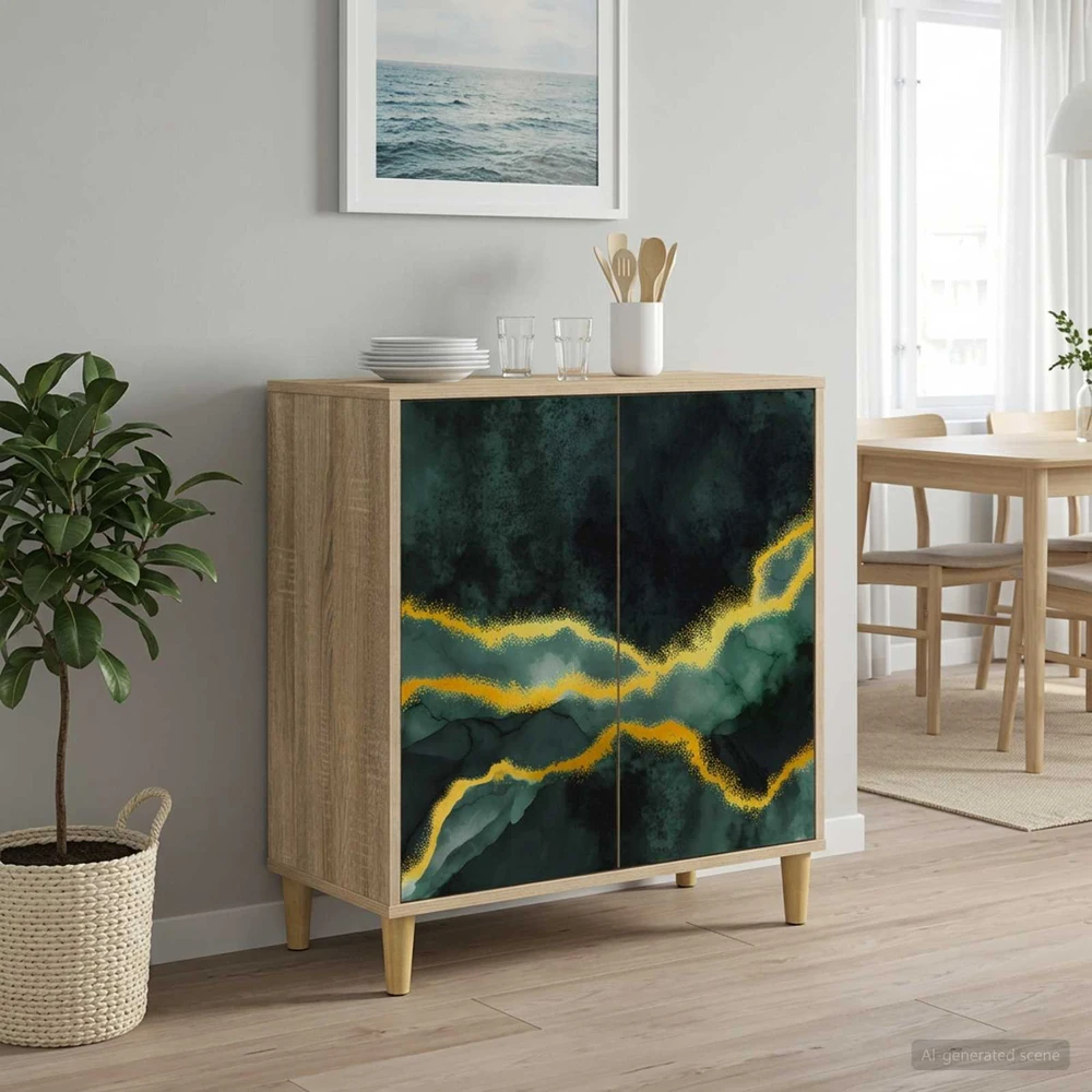 Kabalas WIJHE Sonoma ąžuolo 69 x 33 x 75 cm Apdirbta mediena
