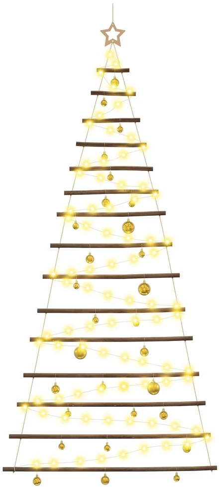Kabančios Kalėdų eglutės su žaisliukais 210 cm 130 LED