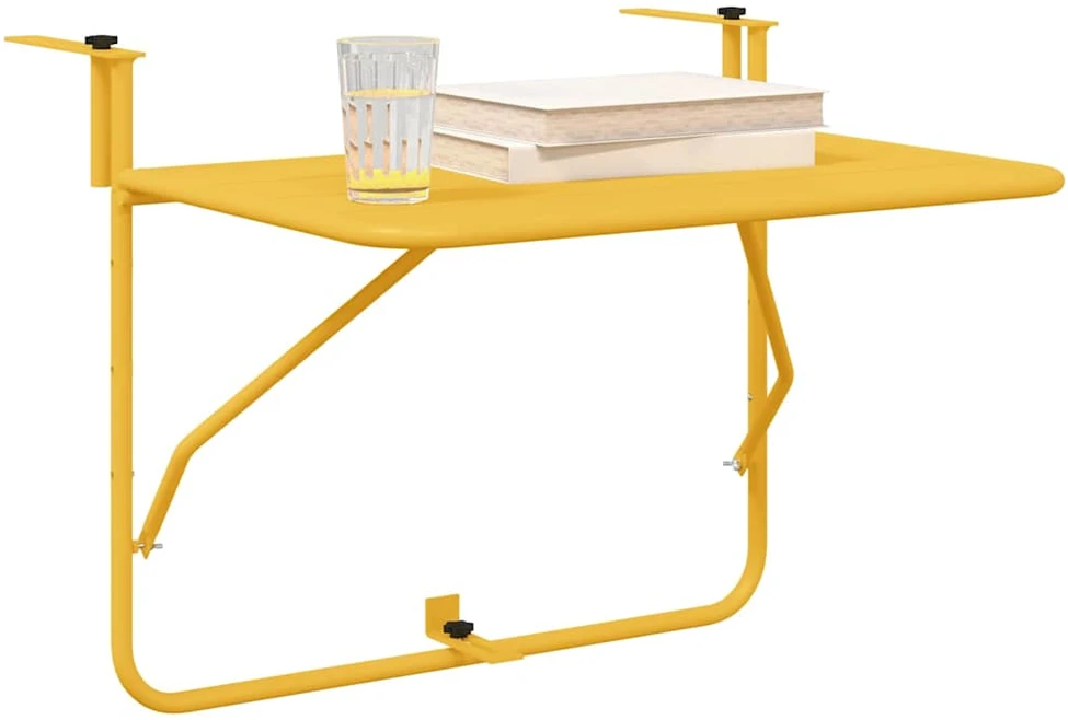 Kabantis balkono stalas Garstyčių 60 x 39 x 65 cm Plienas