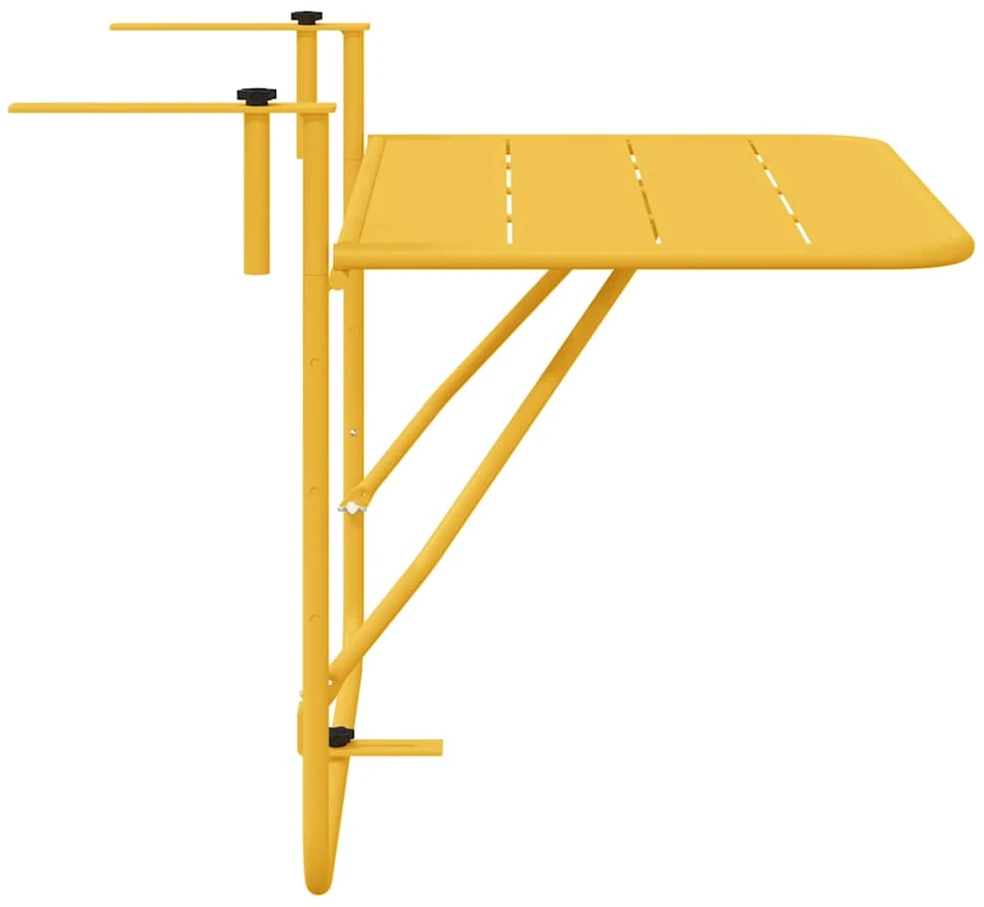 Kabantis balkono stalas Garstyčių 60 x 39 x 65 cm Plienas