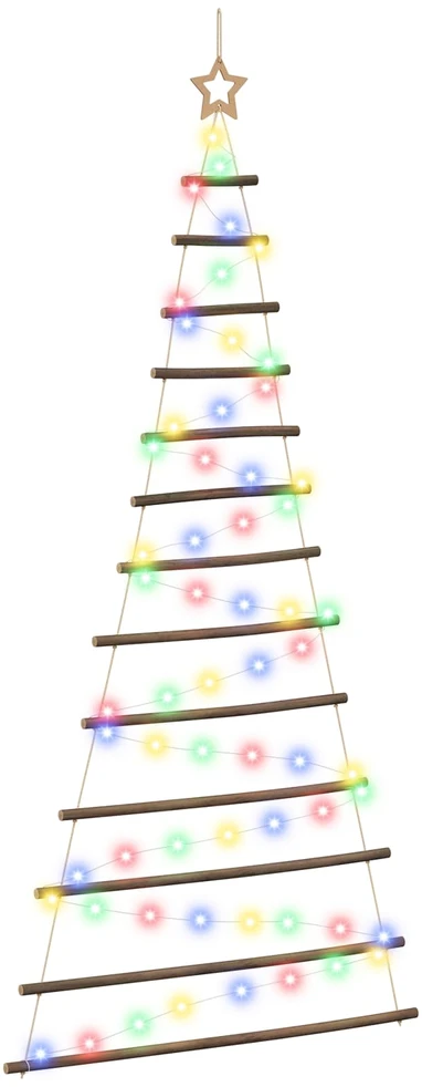 Kabantis Kalėdų medis 180 cm 100 LED Įvairių spalvų