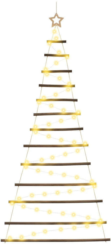 Kabantis Kalėdų medis 180 cm 100 LED Šilta balta