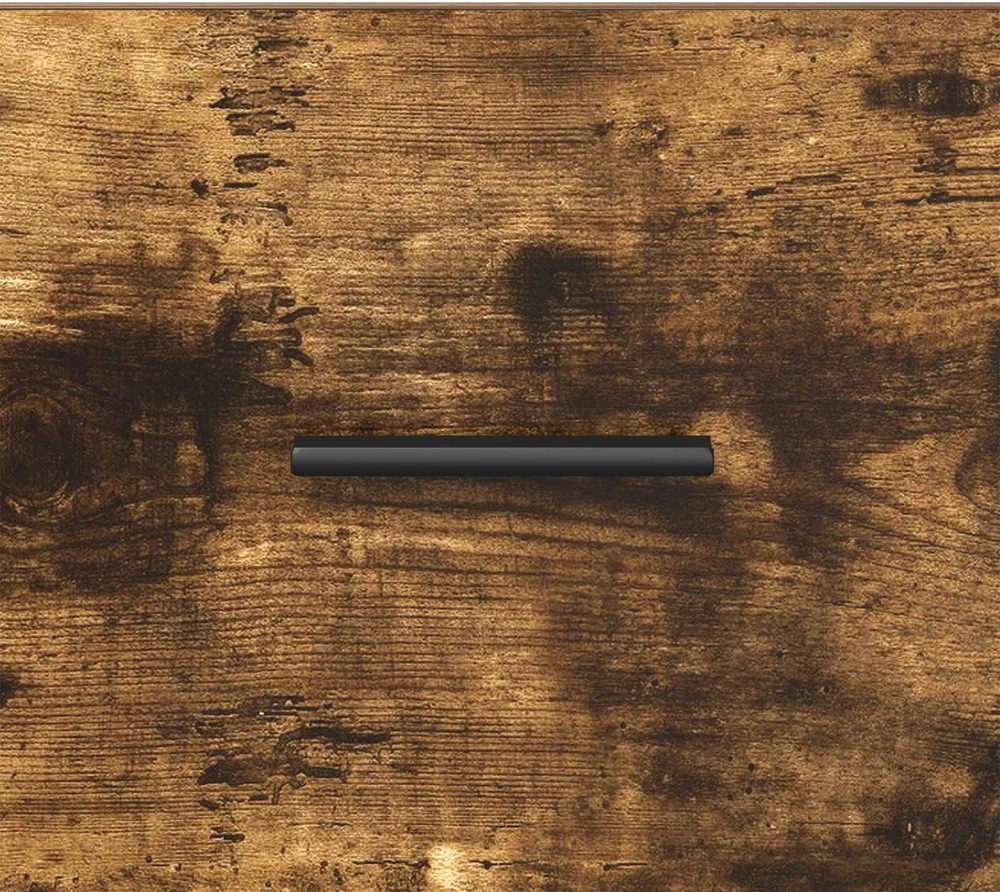 Kabantis naktinis staliukas 2 vnt. Dūminio ąžuolo