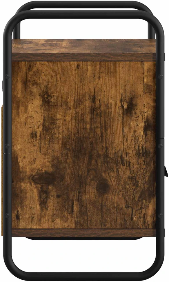 Kabantis naktinis staliukas Dūminio ąžuolo 40 x 30 x 50 cm