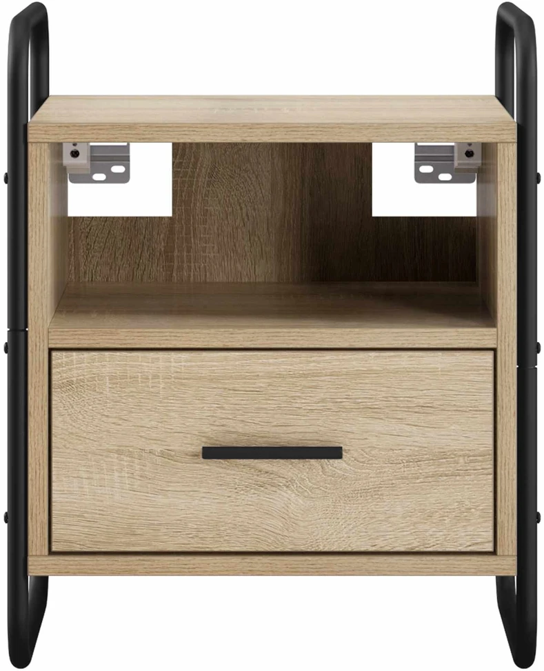 Kabantis naktinis staliukas Sonoma ąžuolas 40 x 30 x 50 cm