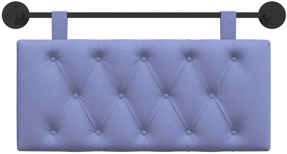 Pakabinamas lovos galvūgalis Džinsinės mėlynos Audinys