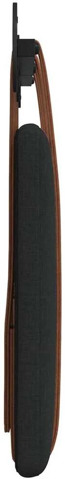 Kabantysis galvūgalis Juodas 130 x 55 x 5 cm Antikinis PU