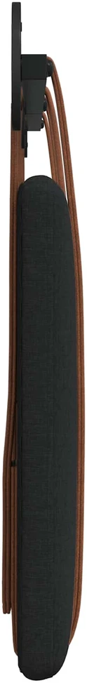 Kabantysis galvūgalis Juodas 190 x 55 x 5 cm Antikinis PU
