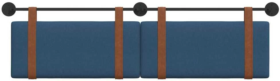 Kabantysis galvūgalis Mėlyna 190 x 55 x 5 cm Antikinis PU