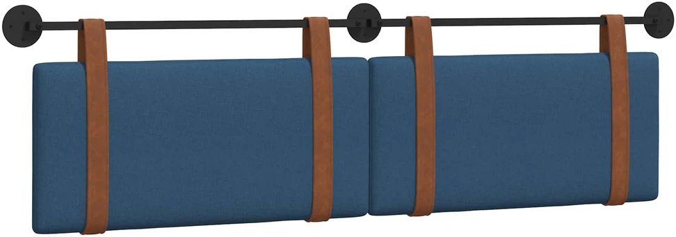 Kabantysis galvūgalis Mėlyna 190 x 55 x 5 cm Antikinis PU