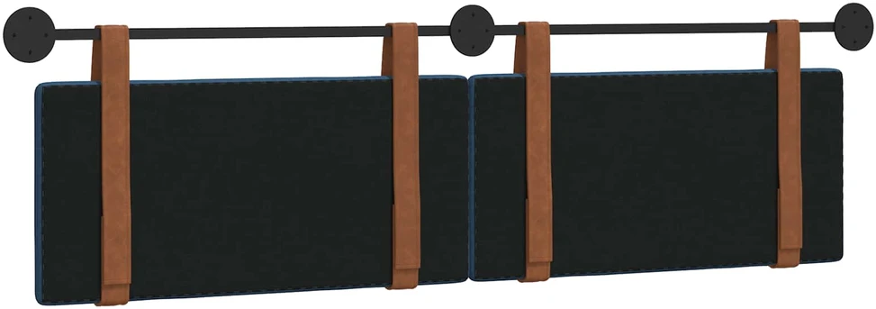 Kabantysis galvūgalis Mėlyna 190 x 55 x 5 cm Antikinis PU