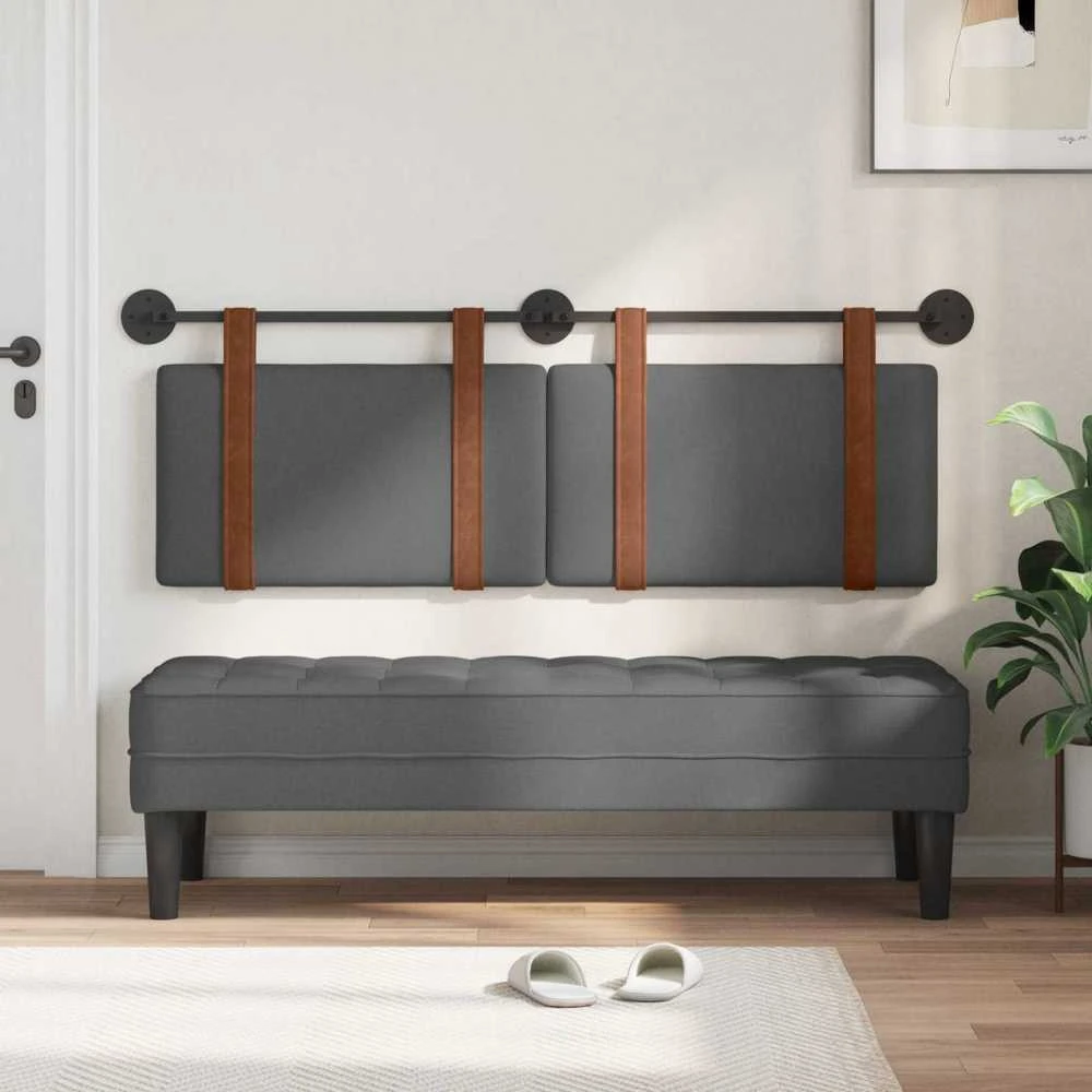 Kabantysis galvūgalis Paprastas Tamsiai pilka 130 x 55 x 5 cm