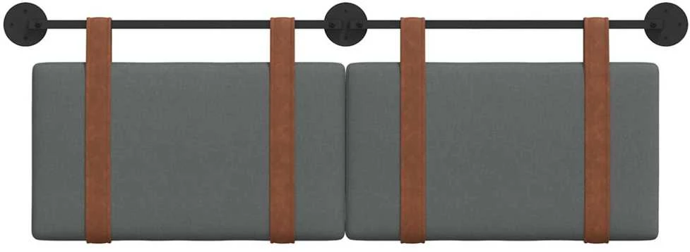 Kabantysis galvūgalis Paprastas Tamsiai pilka 130 x 55 x 5 cm