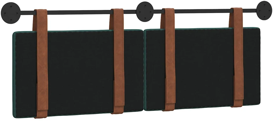 Kabantysis galvūgalis Paprastas Tamsiai žalia 130 x 55 x 5 cm