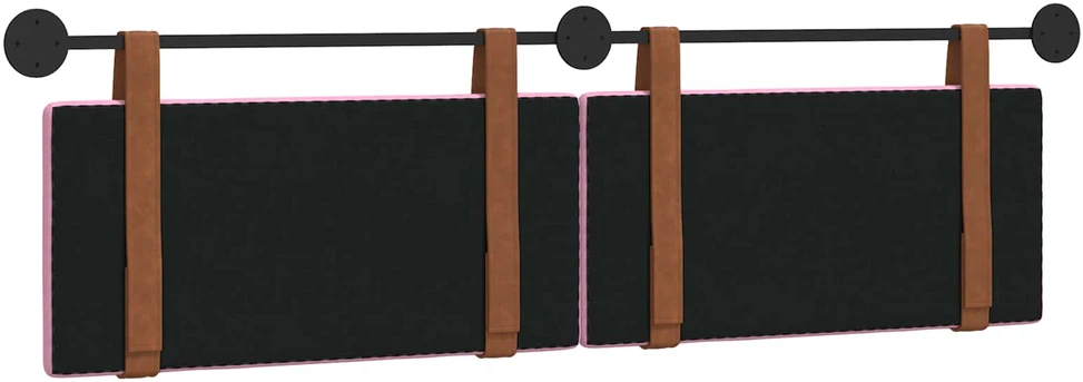 Kabantysis galvūgalis Rožinė 190 x 55 x 5 cm Antikinis PU