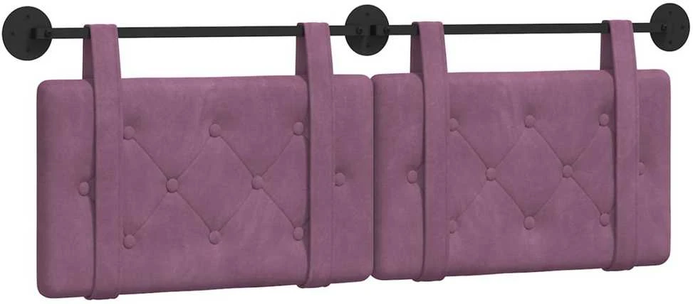 Pakabinamas lovos galvūgalis Violetinė Aksomas