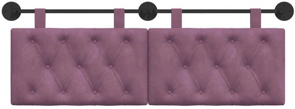 Pakabinamas lovos galvūgalis Violetinė Aksomas