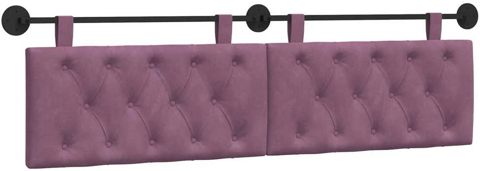 Pakabinamas lovos galvūgalis Violetinė Aksomas