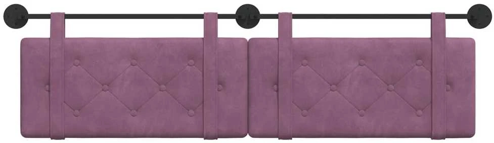 Pakabinamas lovos galvūgalis Violetinė Aksomas