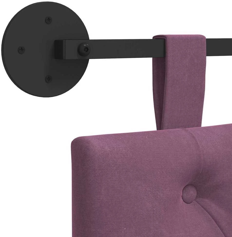 Pakabinamas lovos galvūgalis Violetinė Aksomas