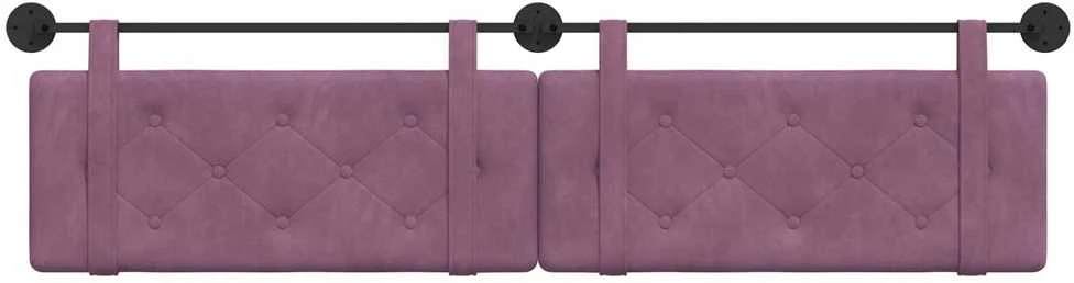 Pakabinamas lovos galvūgalis Violetinė Aksomas